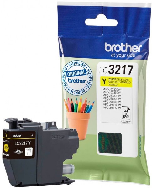 Brother LC-3217Y Tinte Yellow