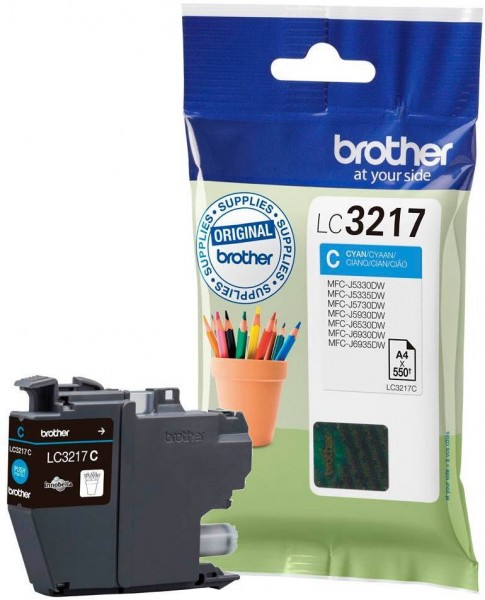 Brother LC-3217C ink cartridge Cyan