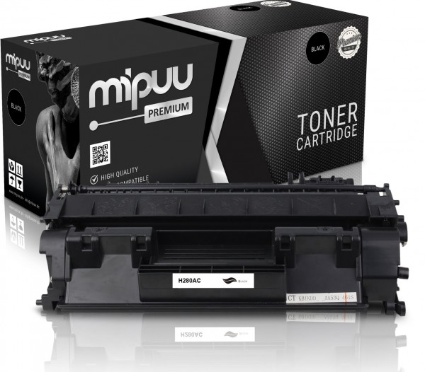 Mipuu Toner ersetzt HP CF280A / 80A Black
