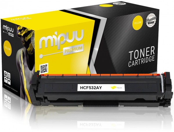 Mipuu Toner ersetzt HP CF532A / 205A Yellow
