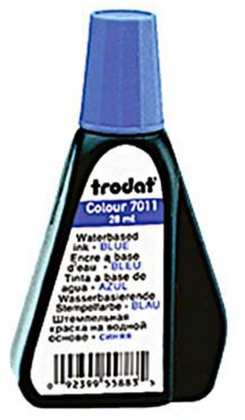 Trodat Stempelfarbe Blau 28,0 ml ohne Öl