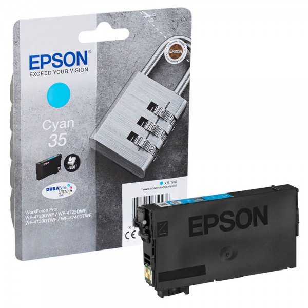 Epson 35 / C13T35824010 ink cartridge Cyan