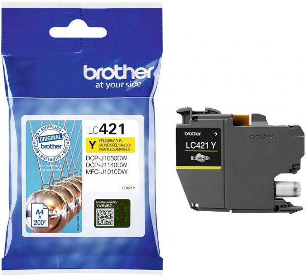 Brother LC-421Y ink cartridge Yellow