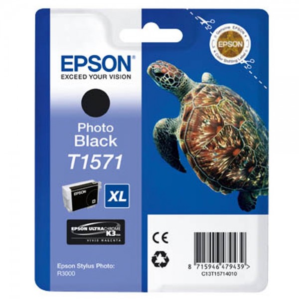 Epson T1571 / C13T15714010 XL Tinte Photo-Black