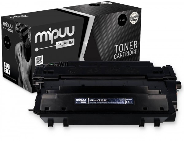 Mipuu Toner replaces HP CE255X / 55X Black