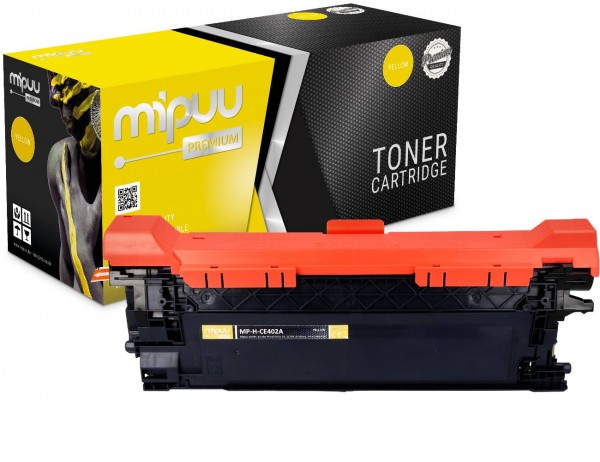 Mipuu Toner ersetzt HP CE402A / 507A Yellow