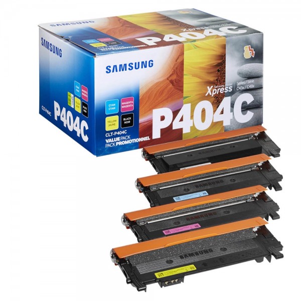 Samsung CLT-P404C / SU365A Toner Multipack CMYK (4er Set)