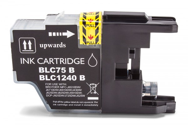 Compatible with Brother LC-1240BK ink cartridge Black