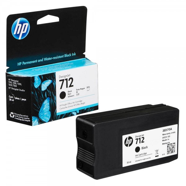 HP 712 / 3ED70A ink cartridge Black