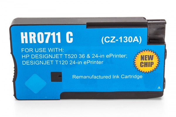 Kompatibel zu HP 711 / CZ130A Tinte Cyan