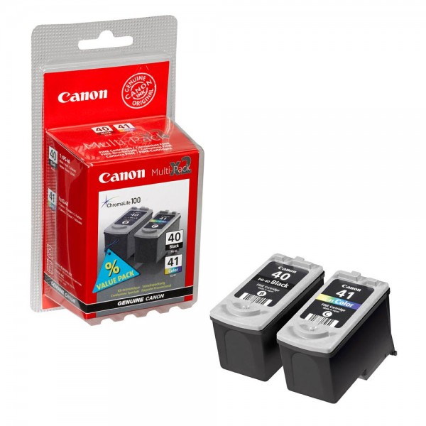 Canon PG-40 CL-41 / 0615B036 ink cartridges Multipack (1x Black / 1x Color)
