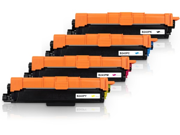 Compatible with Brother TN-243 Toner Multipack CMYK (4 Set)