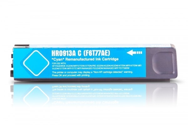 Kompatibel zu HP 913A / F6T77AE Tinte Cyan