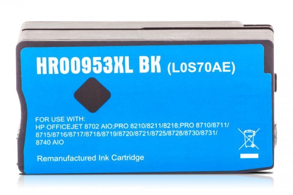 Kompatibel zu HP 953 XL / L0S70AE Tinte Black