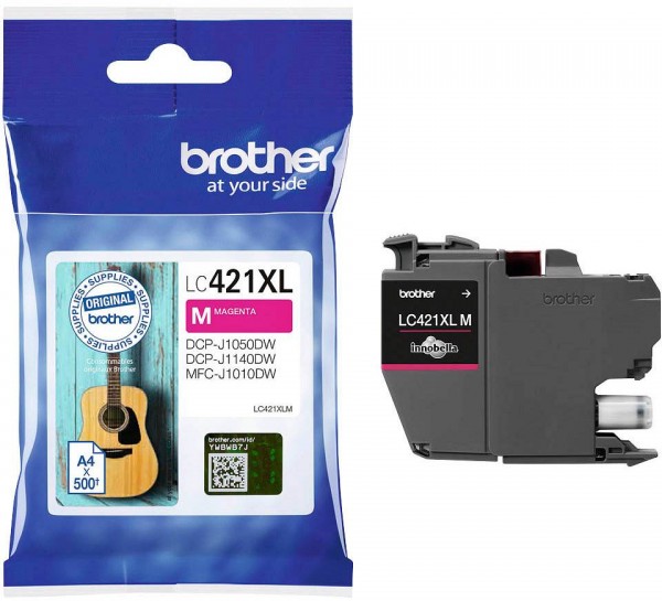 Brother LC-421 XL ink cartridge Magenta