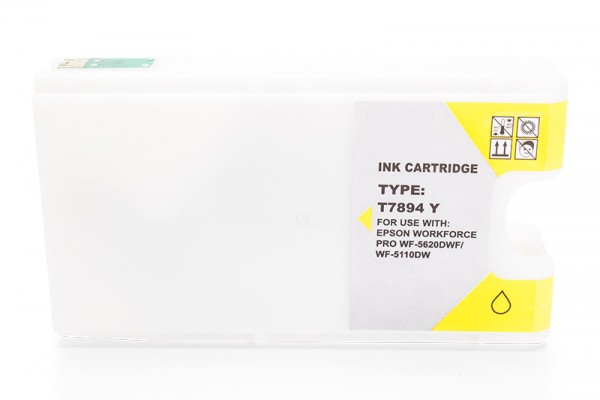Kompatibel zu Epson T7894 / C13T789440 Tinte Yellow