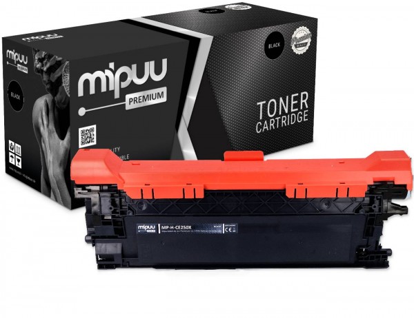 Mipuu Toner ersetzt HP CE250X / 504X Black
