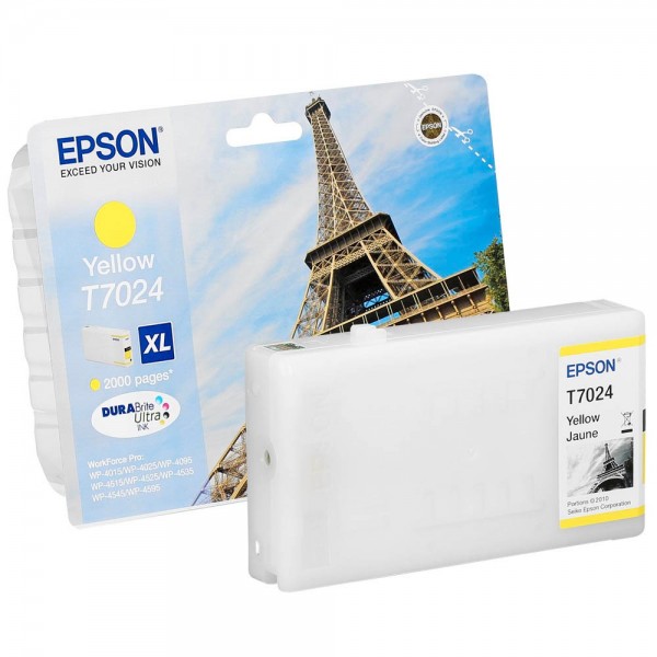 Epson T7024 XL / C13T70244010 ink cartridge Yellow