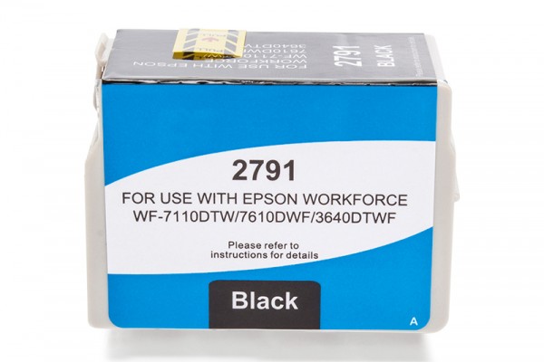 Compatible with Epson 27 XL / C13T27914010 ink cartridge Black XXL