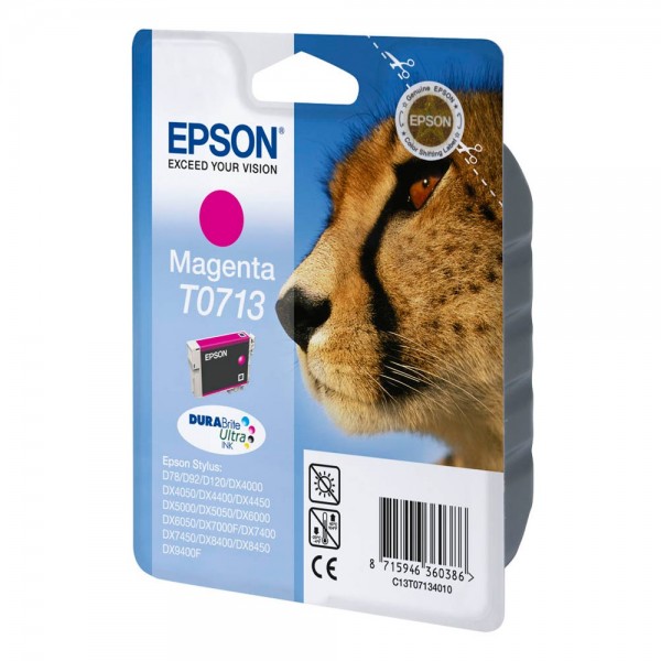 Epson T0713 / C13T07134012 Tinte Magenta