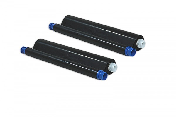 Compatible with Panasonic KX-FA55X thermal transfer roll (2 pack)