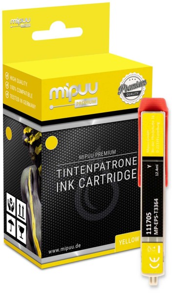 Mipuu ink cartridge replaces Epson 33 XL / C13T33644010 Yellow
