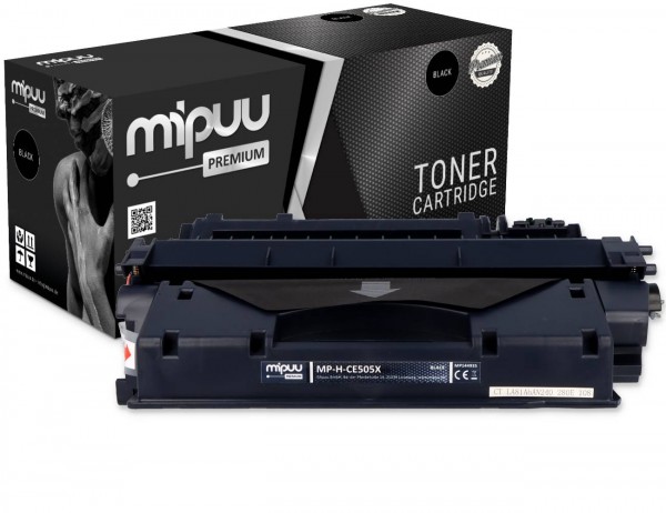 Mipuu Toner ersetzt HP CE505X / 05X Black