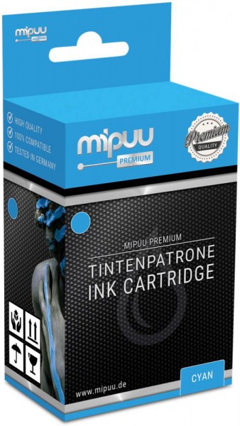 Mipuu ink cartridge replaces Epson T9072 / C13T907240 Cyan XL