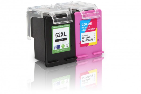 Kompatibel zu HP 62 XL Tinten Multipack (1x Black / 1x Color) (EU)