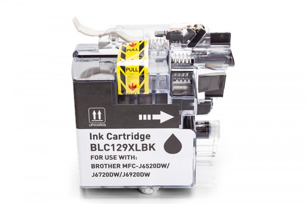 Compatible with Brother LC-129BK ink cartridge Black
