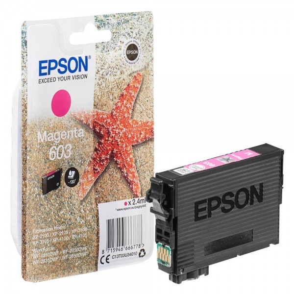 Epson 603 / C13T03U34010 ink cartridge Magenta
