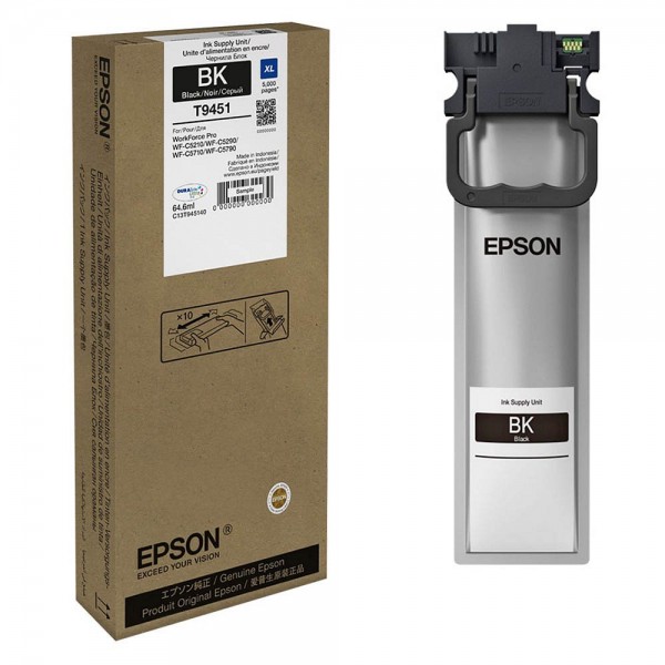 Epson T9451 XL / C13T945140 Tinte Black