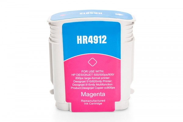 Compatible with HP 82 / C4912A ink cartridge Magenta