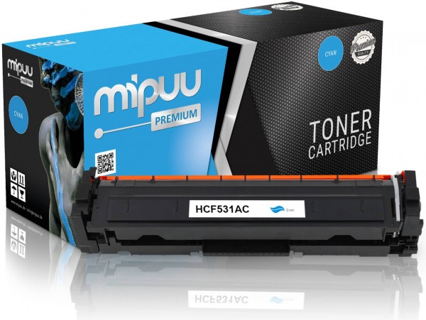 Mipuu Toner ersetzt HP CF531A / 205A Cyan