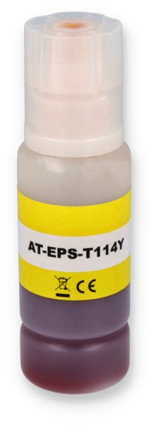 Kompatibel zu Epson 114 / C13T07B440 Nachfüll-Tinte Yellow