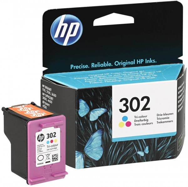 HP 302 / F6U65AE Tinte Color
