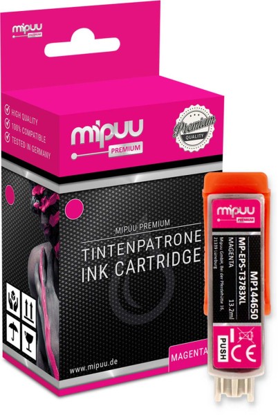Mipuu Tinte ersetzt Epson 378 / C13T37934010 Magenta XL