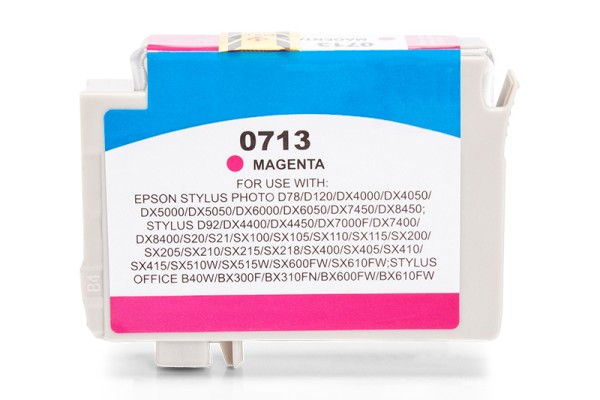Compatible with Epson T0713 / C13T07134010 ink cartridge Magenta (BULK)
