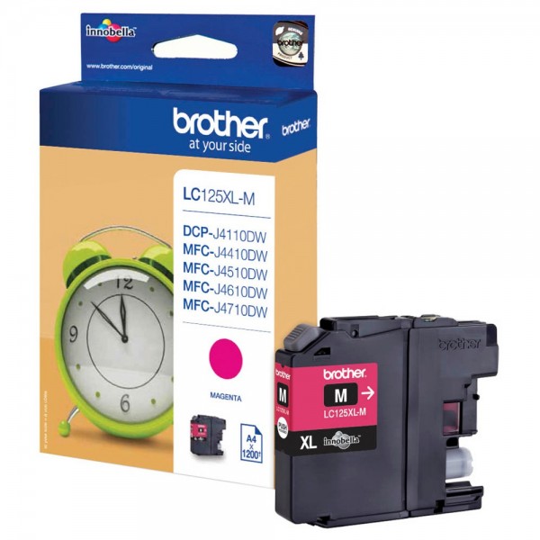 Brother LC-125 XL M ink cartridge Magenta