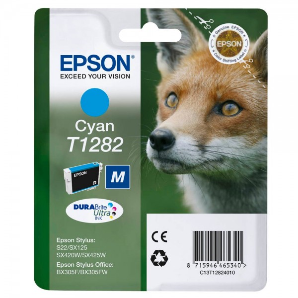 Epson T1282 / C13T12824012 ink cartridge Cyan