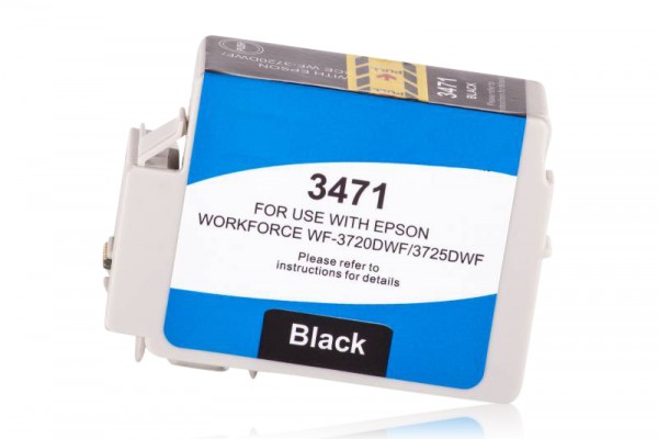 Compatible with Epson 34 XL / C13T34714010 ink cartridge Black