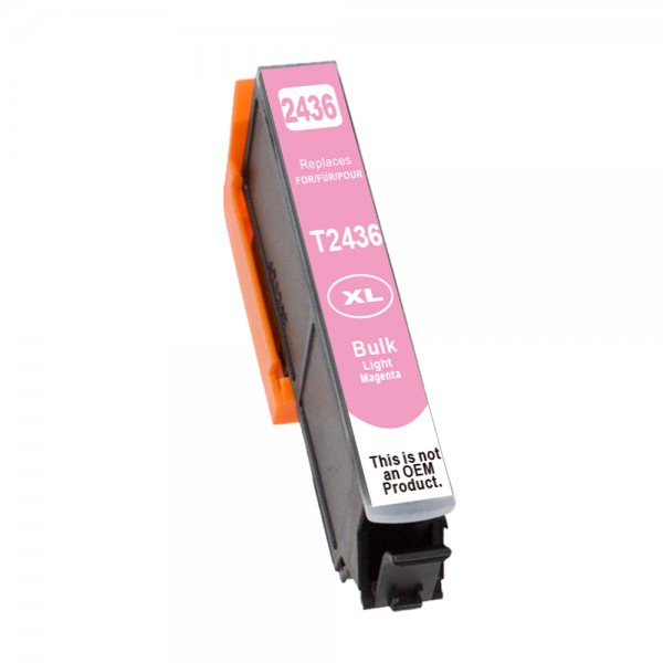 Kompatibel zu Epson 24 XL / C13T24364012 Tinte Light-Magenta (BULK)
