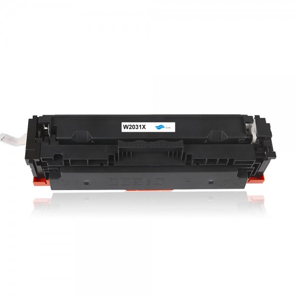 Compatible with HP W2031X / 415X Toner Cyan (without chip)
