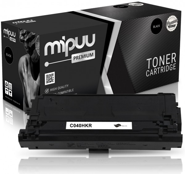 Mipuu Toner replaces Canon 040H / 0461C001 Black