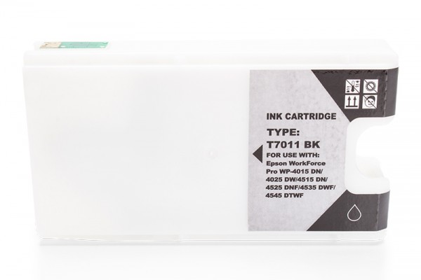 Compatible with Epson T7021 / C13T70214010 ink cartridge Black