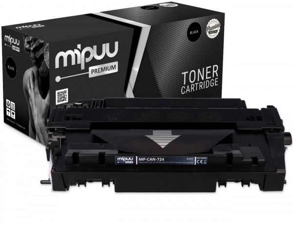 Mipuu Toner ersetzt Canon 724 / 3481B002 Black
