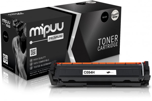 Mipuu Toner replaces Canon 054H / 3028C002 Black