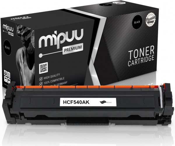 Mipuu Toner replaces HP CF540A / 203A Black