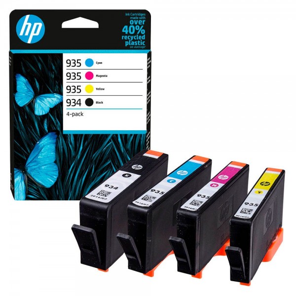 HP 934 / HP 935 / 6ZC72AE ink cartridges Multipack CMYK (4 Set)