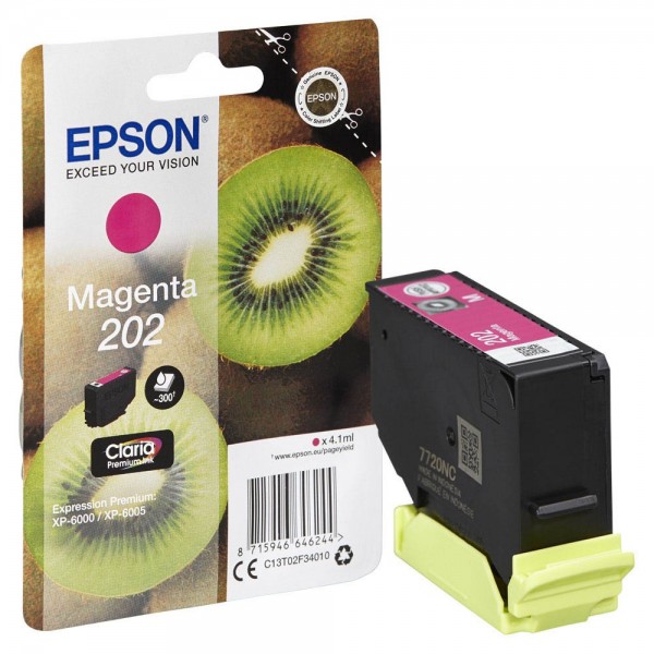 Epson 202 / C13T02F34010 ink cartridge Magenta